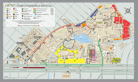 Campus Parking Map